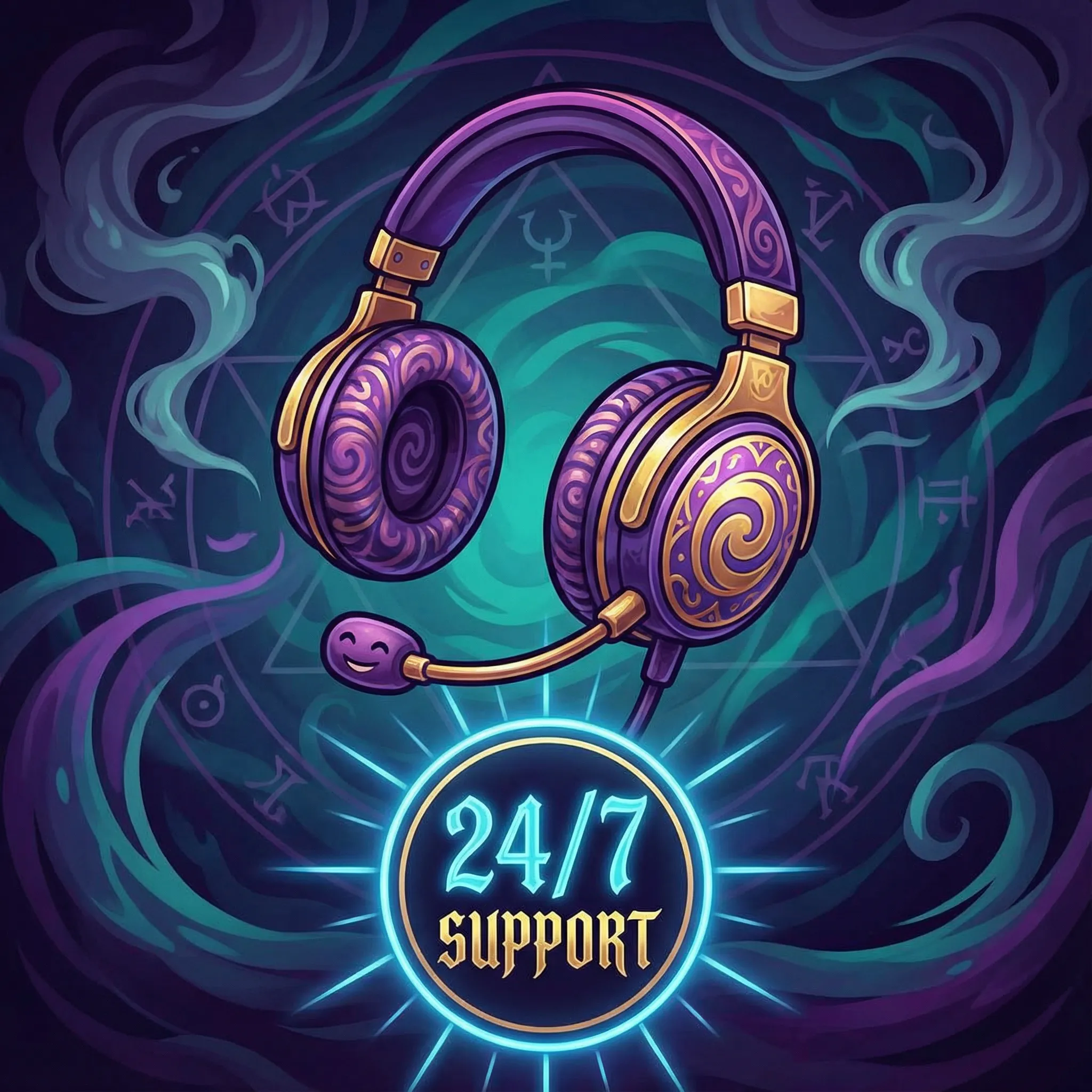 Ícone suporte 24 horas por chat ao vivo